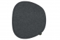 Mobile Preview: 100% Wollfilz - Kissen für Eames Side Chair - anthrazit