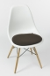 Mobile Preview: 100% Wollfilz - Kissen für Eames Side Chair - kaffeebraun