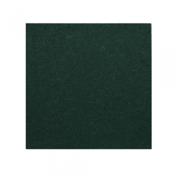 Wollfilz Untersetzer quadratisch - tannengrün