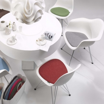 Violan® Kissen für Eames Arm Chair - graphite