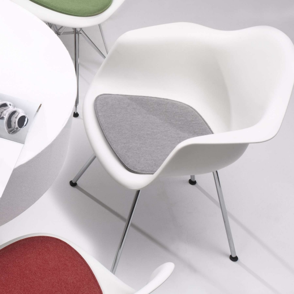 Violan® Kissen für Eames Arm Chair - silver grey