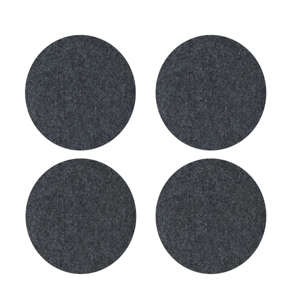 Violan® Untersetzer Set in rund - graphite