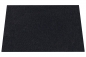 Preview: Wool felt place mat rectangular - black