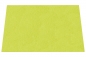 Preview: Wool felt place mat rectangular - kiwi