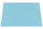 Preview: Wool felt place mat rectangular - turquoise
