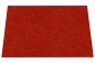 Preview: Wool felt place mat rectangular - papaya