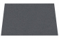 Preview: Wool felt place mat rectangular - stone grey