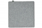 Preview: 100 % Wool felt Cushion square - silver grey