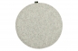 Preview: 100 % Wool felt Cushion Circle - beige- melange