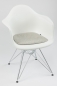 Preview: 100% Wool Felt Cushion for Eames Arm Chair - beige melange