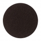 Preview: Wool felt place mat circle - coffee brown