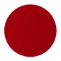 Preview: Wool felt round coasters - bright red