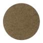Preview: Wool felt place mat circle - muddy