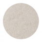 Preview: Wool felt round coasters - pebble melange