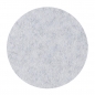 Preview: Wool felt place mat circle - alu meliert
