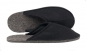 Preview: Felt slippers - black