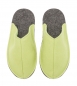 Preview: Felt slippers - kiwi