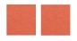 Preview: Violan® Untersetzer Set in quadratisch - orange