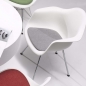 Preview: Violan® Cushion for Eames Arm Chair - chocolate