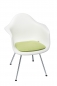 Preview: Violan® Cushion for Eames Arm Chair - lime