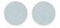Preview: Violan® - Set of round coasters - silver grey
