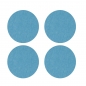 Preview: Violan® - Set of round coasters - ice blue