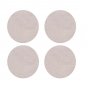 Preview: Violan® - Set of round coasters - pebble