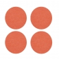Preview: Violan® - Set of round coasters - orange