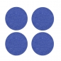 Preview: Violan® - Set of round coasters - dark blue