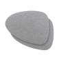 Preview: Set (2 pieces) of placemats "Wave" - silver grey