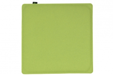 100 % Wool felt Cushion square - kiwi