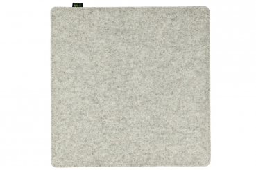 100 % Wool felt Cushion square - beige - melange