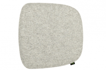 100% Wool Felt Cushion for Eames Arm Chair - beige melange