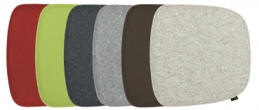 100% Wool Felt Cushion for Eames Arm Chair - beige melange