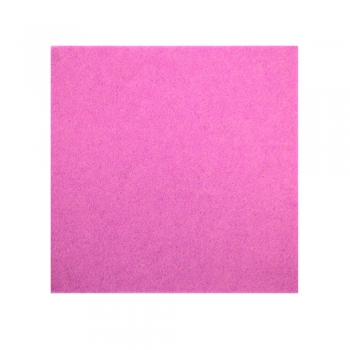 Wool felt square coasters - pink