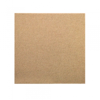 Wool felt square coasters - caramel