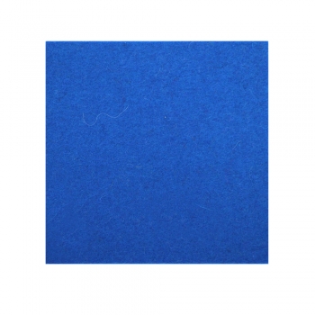 Wool felt square coasters - petrol