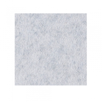 Wool felt square coasters - alu melange