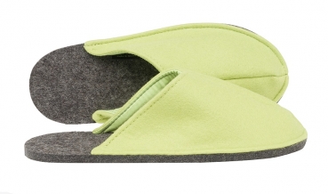 Felt slippers - kiwi