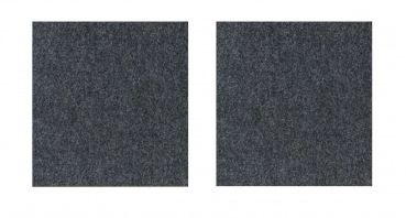 Violan® - Set of square coasters - graphite