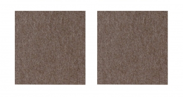 Violan® - Set of square coasters - chocolate