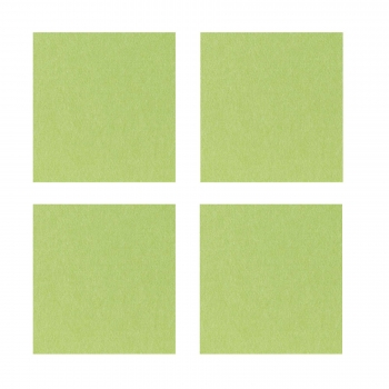 Violan® - Set of square coasters - lime