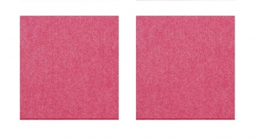 Violan® - Set of square coasters - pink