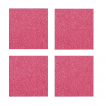 Violan® - Set of square coasters - pink