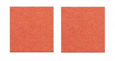 Violan® Untersetzer Set in quadratisch - orange