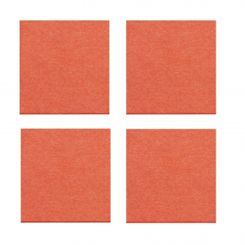 Violan® Untersetzer Set in quadratisch - orange