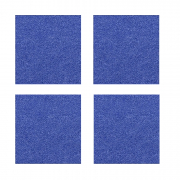 Violan® - Set of square coasters - dark blue