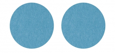 Violan® - Set of round coasters - ice blue