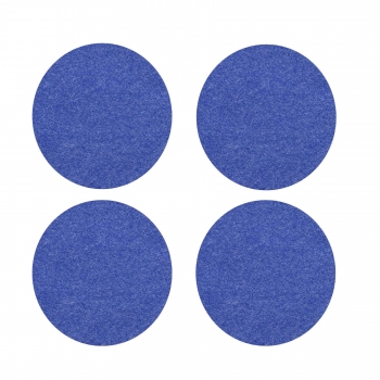 Violan® - Set of round coasters - dark blue