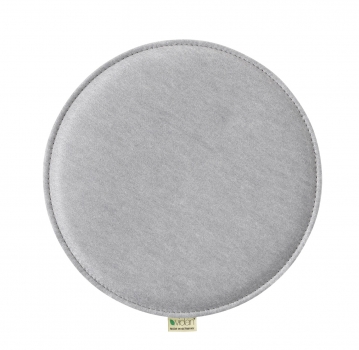 Cushion circle - silver grey